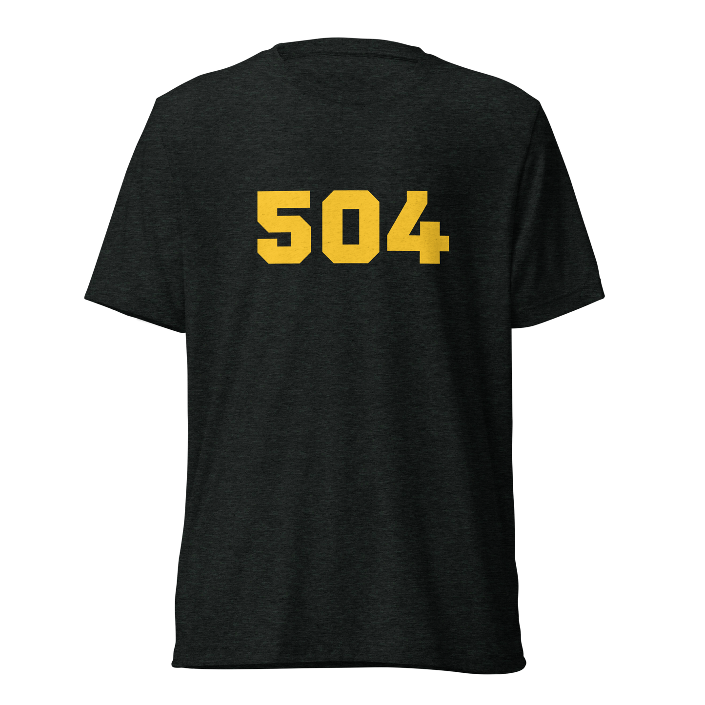 504 New Orleans Short Sleeve Tri-Blend T-Shirt