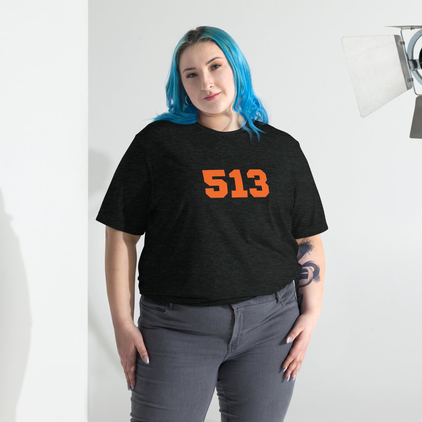513 Cincinnati Short Sleeve Tri-Blend T-Shirt