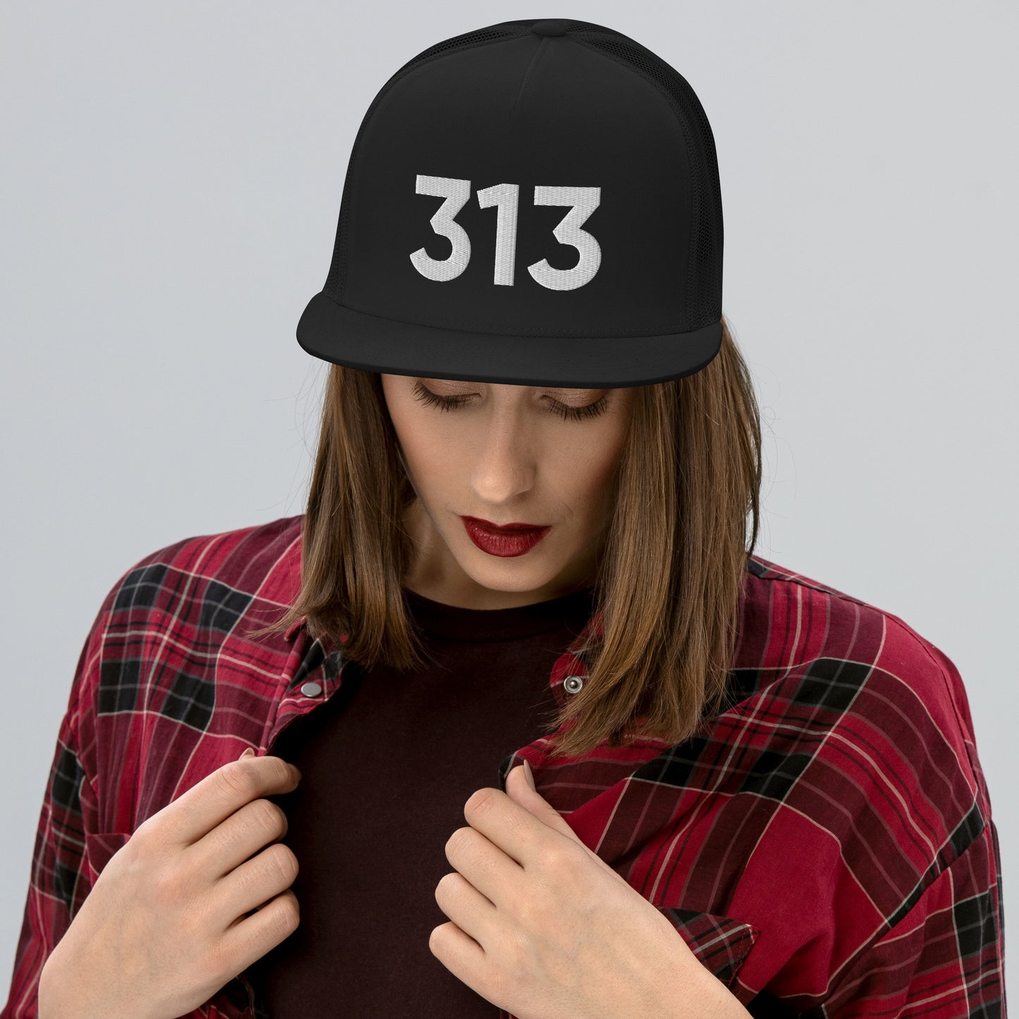313 Detroit Trucker Hat