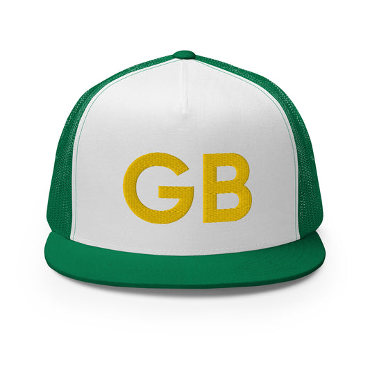 GB Green Bay Nation Trucker Hat