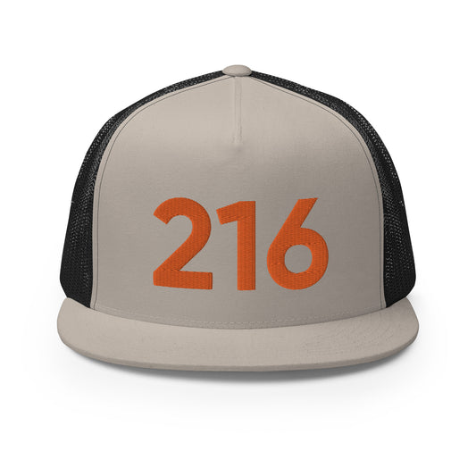 216 Cleveland Faithful Trucker Hat