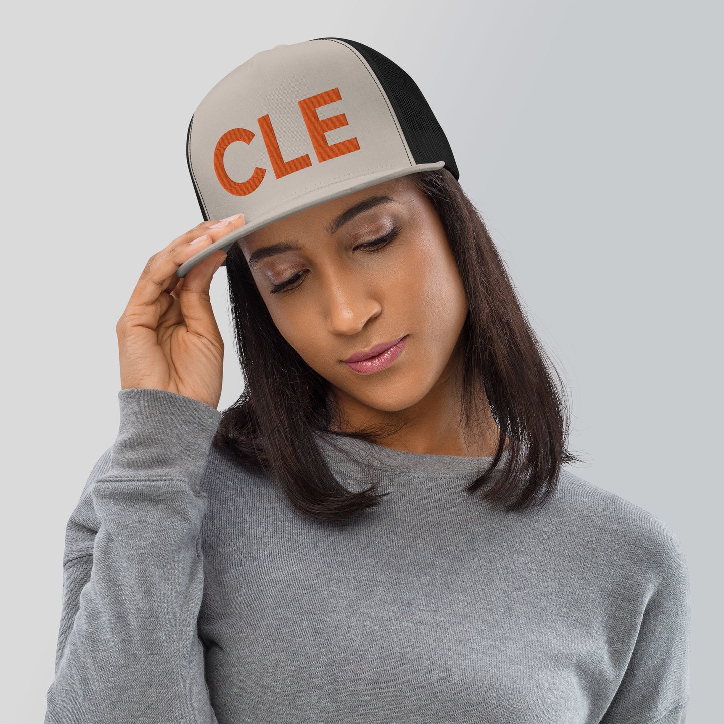 CLE Cleveland Pound Trucker Hat