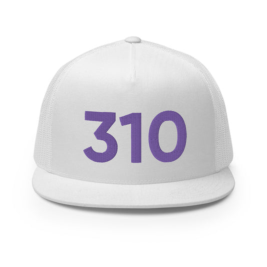 310 LA Purple Trucker Hat