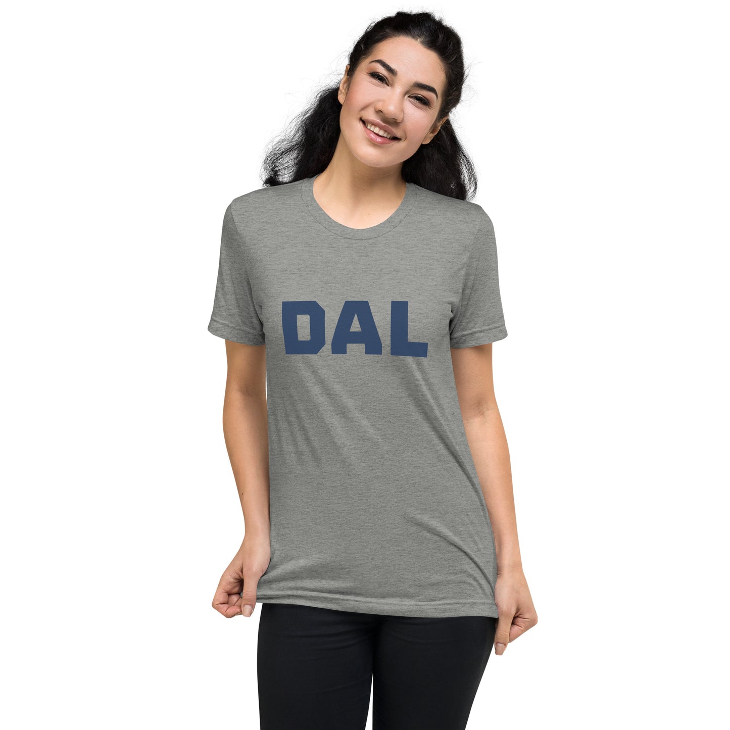 DAL Dallas Strong Short Sleeve Tri-Blend T-Shirt