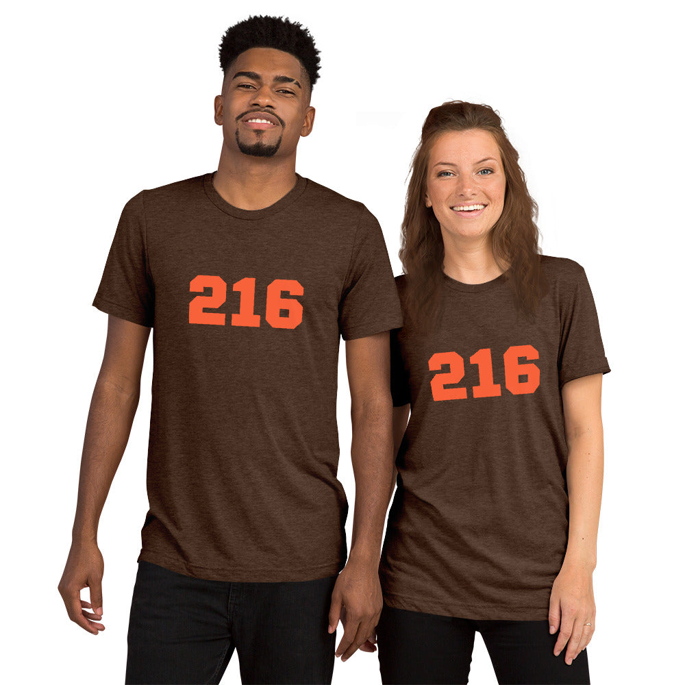 216 Cleveland Short Sleeve Tri-Blend T-Shirt