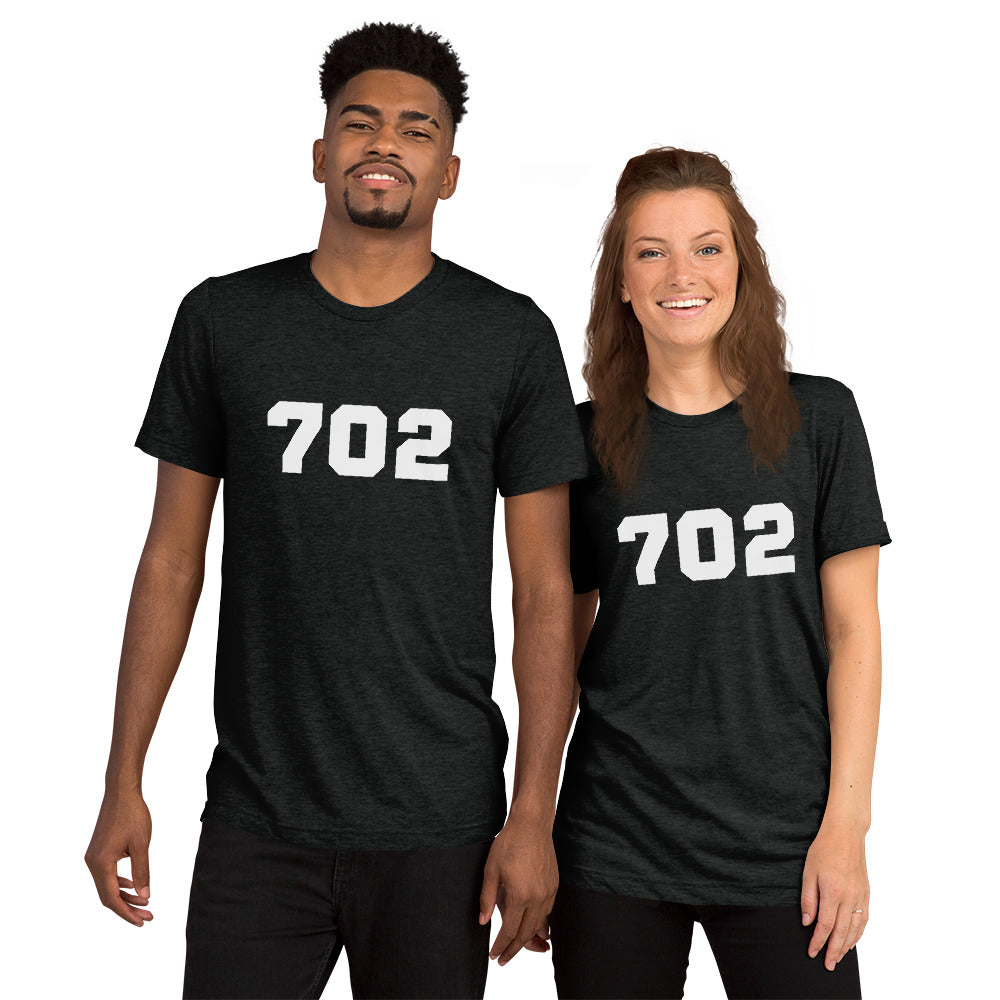 702 Las Vegas Short Sleeve Tri-blend T-Shirt