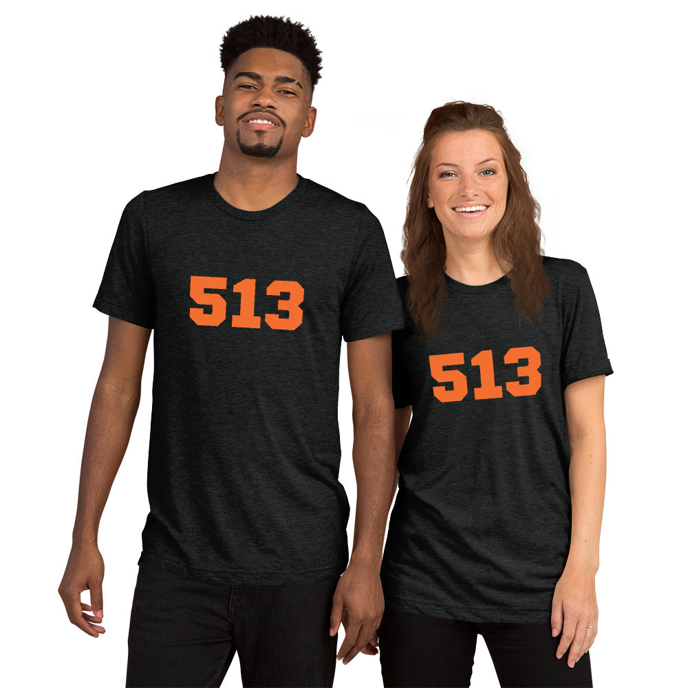 513 Cincinnati Short Sleeve Tri-Blend T-Shirt