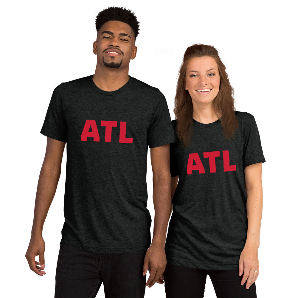 ATL Atlanta Short Sleeve Tri-Blend T-Shirt
