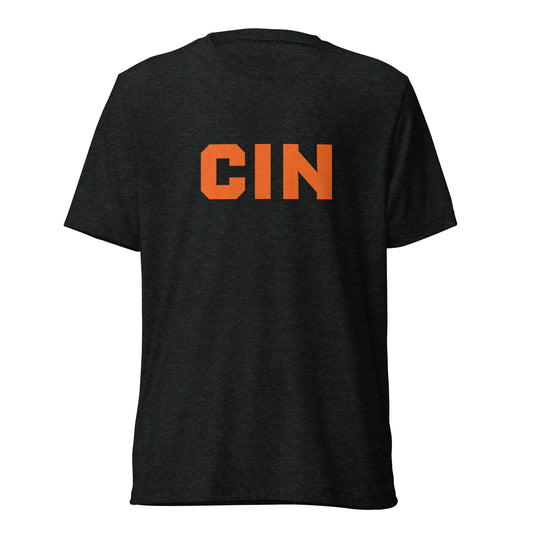 CIN Cincinnati Faithful Short Sleeve Tri-Blend T-Shirt