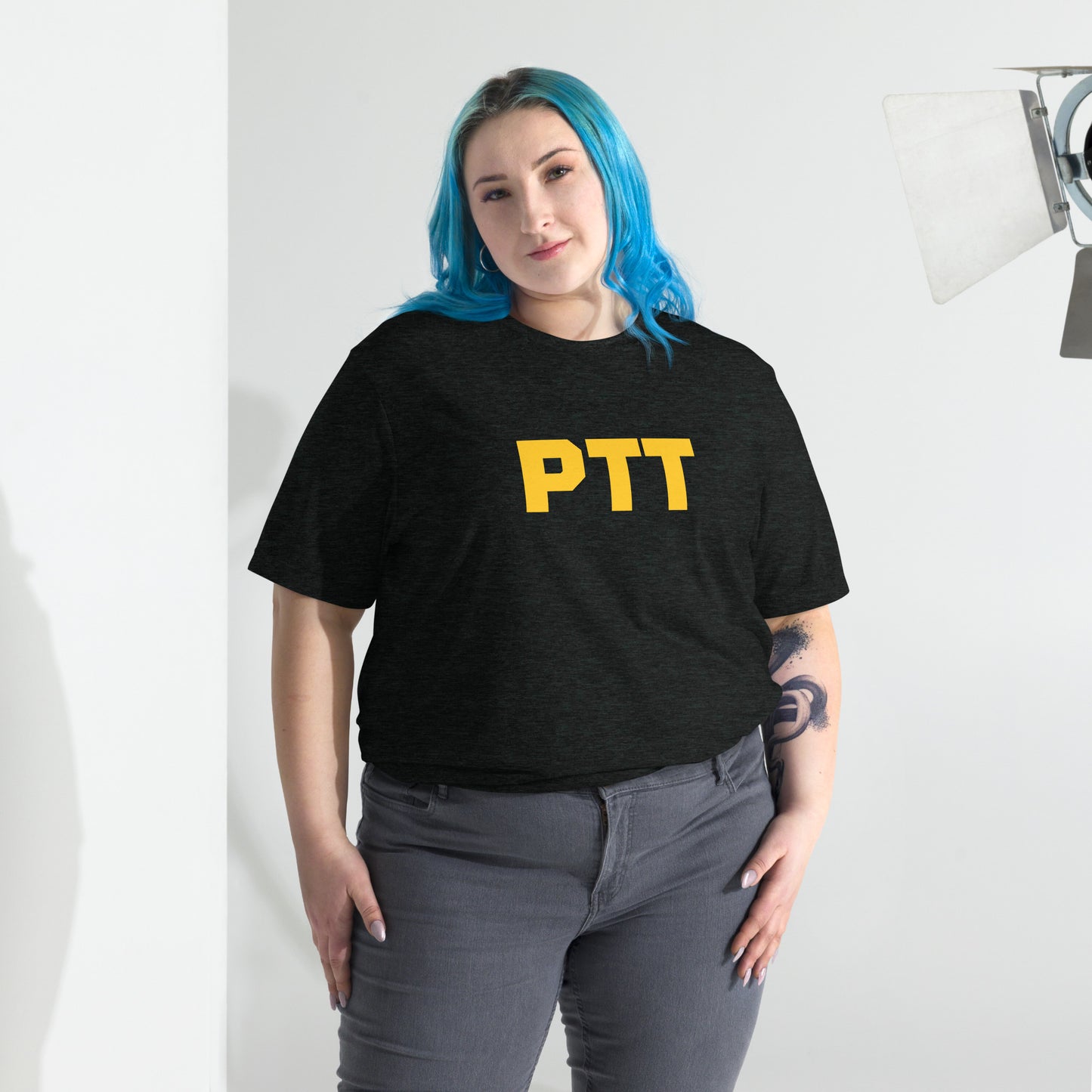 PTT Pittsburgh Strong Short Sleeve Tri-Blend T-Shirt