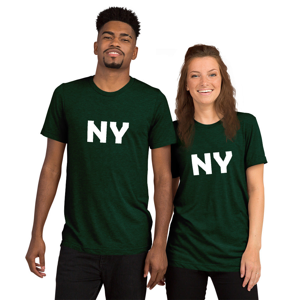 NY Faithful Short Sleeve Tri-Blend T-shirt