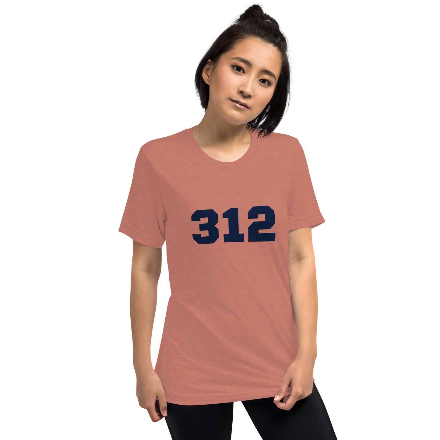 312 Chicago Short Sleeve Tri-blend T-Shirt