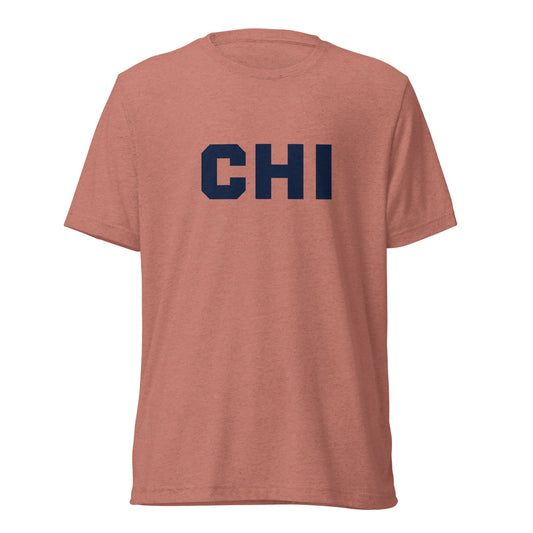 CHI Chicago Short Sleeve Tri-Blend T-Shirt