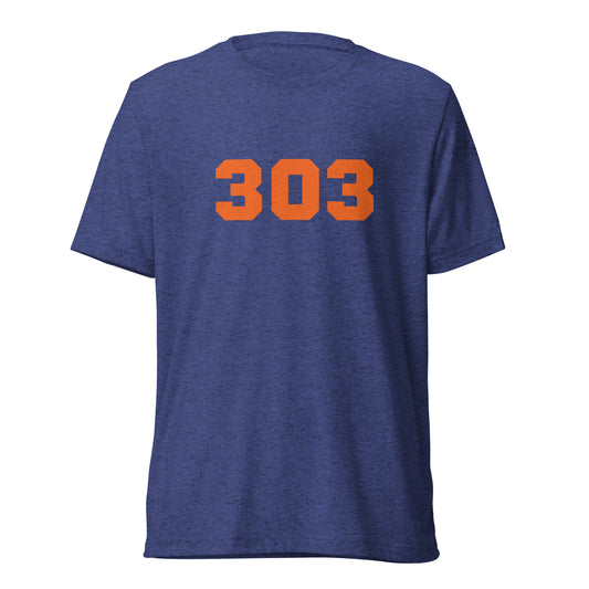 303 Denver Short Sleeve Tri-Blend T-Shirt