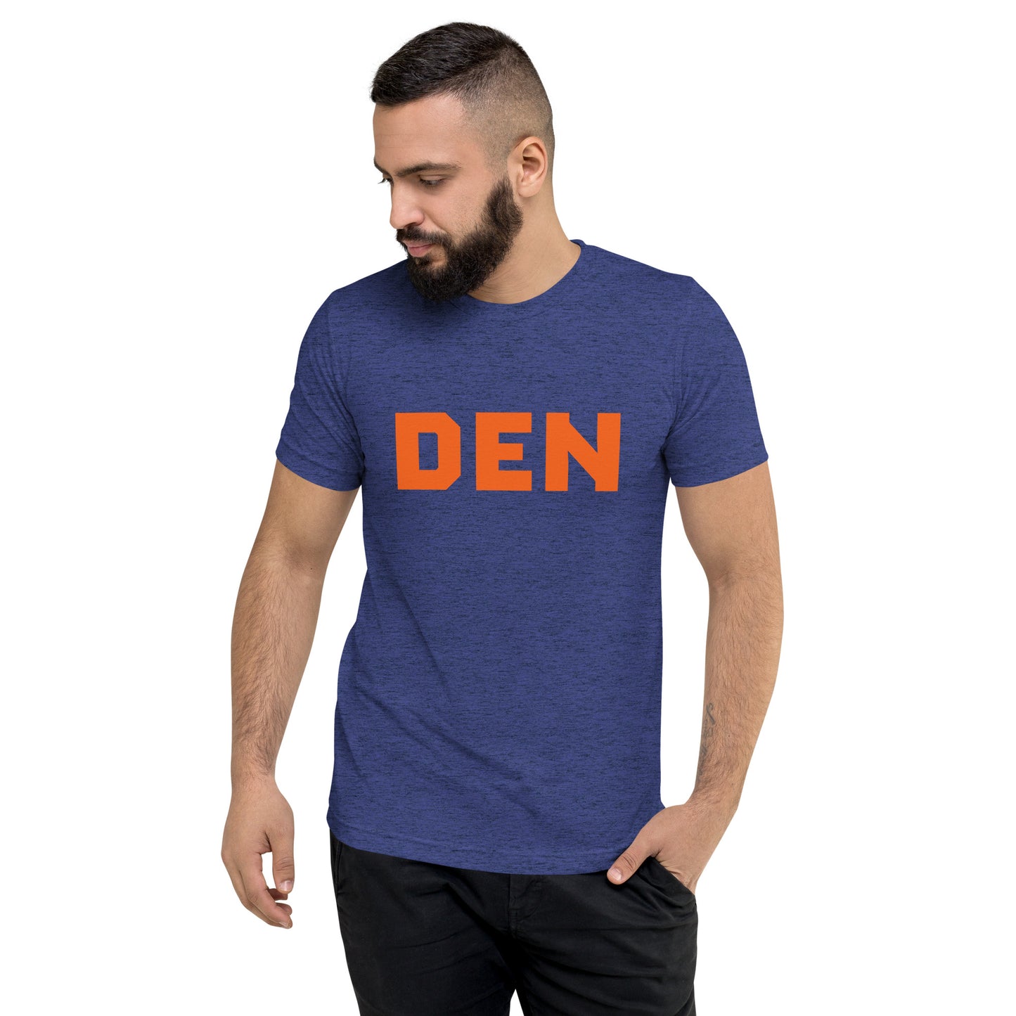 DEN Denver Short Sleeve Tri-Blend T-Shirt