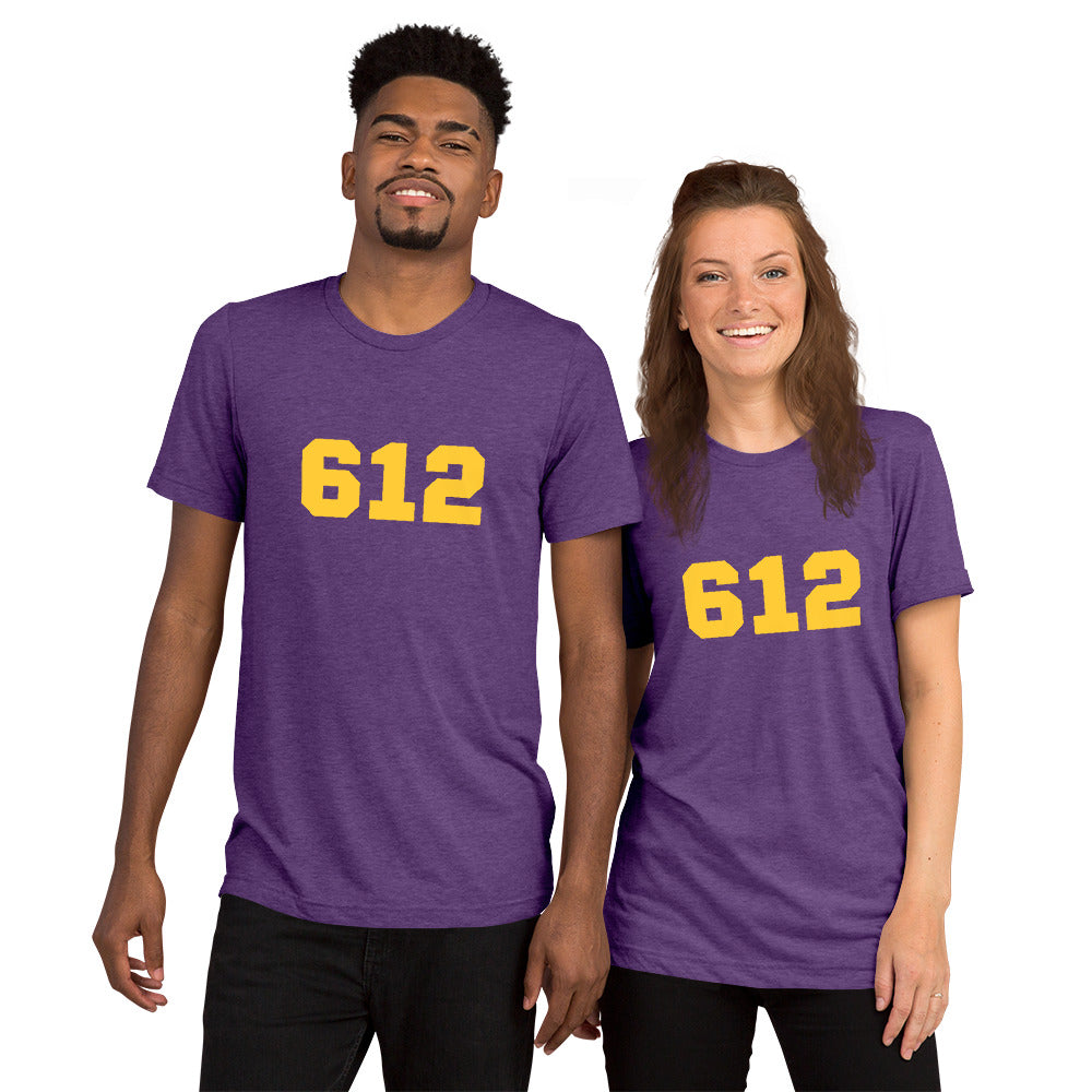 612 Minneapolis Short Sleeve Tri-Blend T-Shirt
