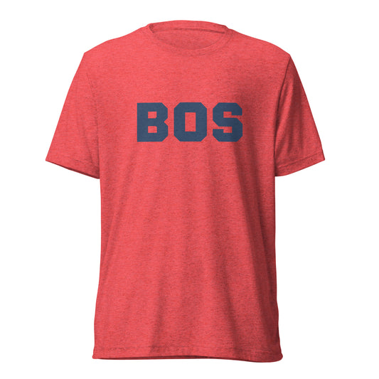 BOS Boston Strong Short Sleeve Tri-Blend T-Shirt