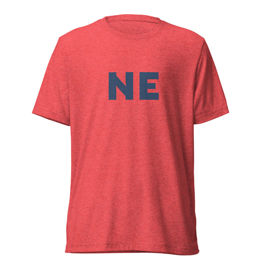 NE New England Short Sleeve Tri-Blend T-Shirt