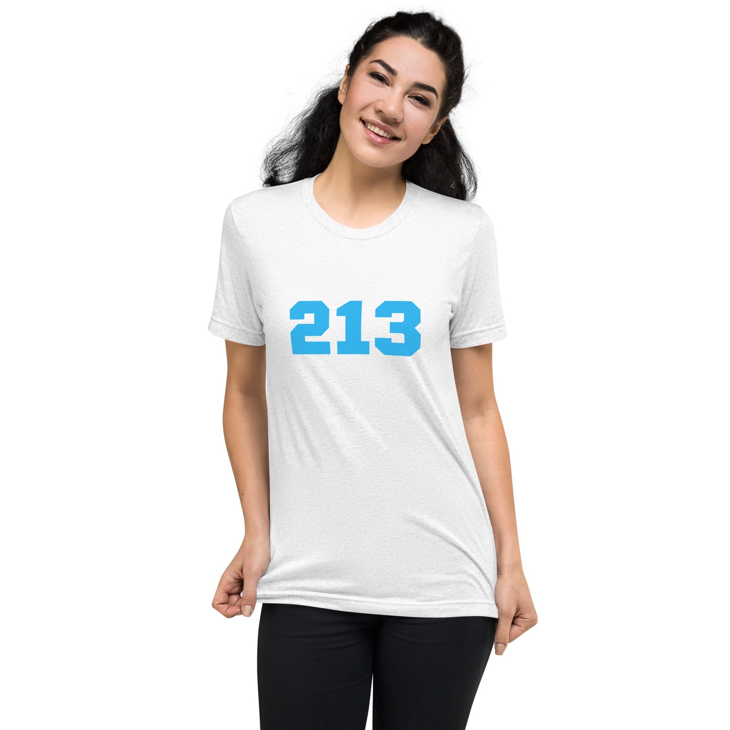 213 LA Charged Up Short Sleeve Tri-Blend T-Shirt