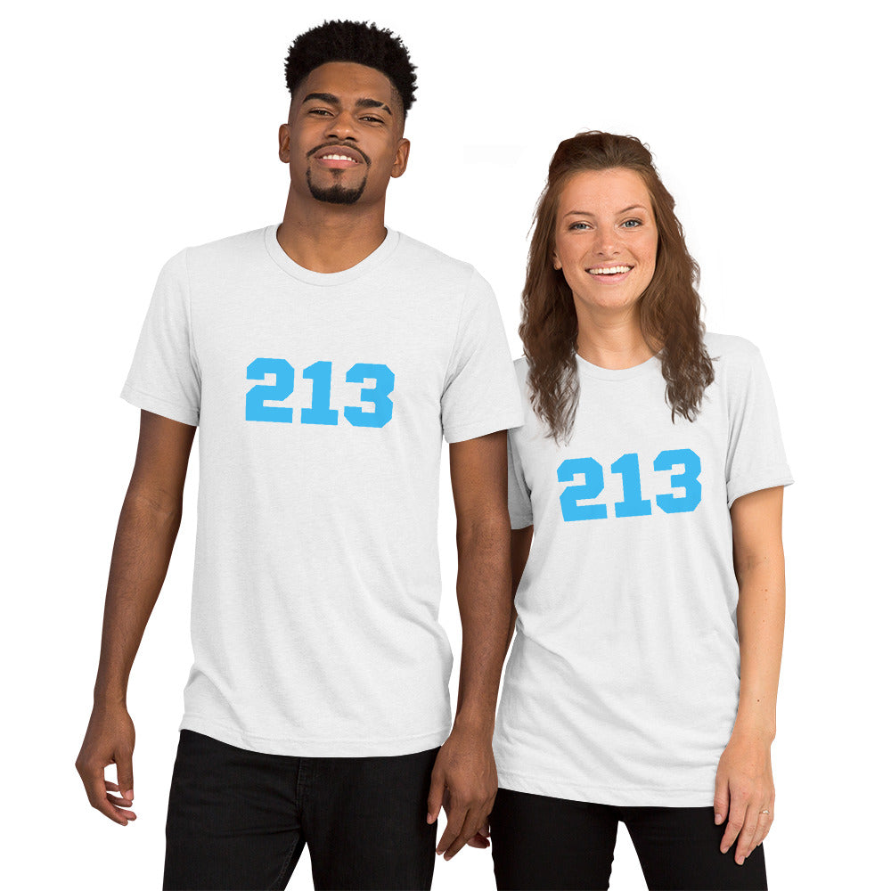 213 LA Charged Up Short Sleeve Tri-Blend T-Shirt