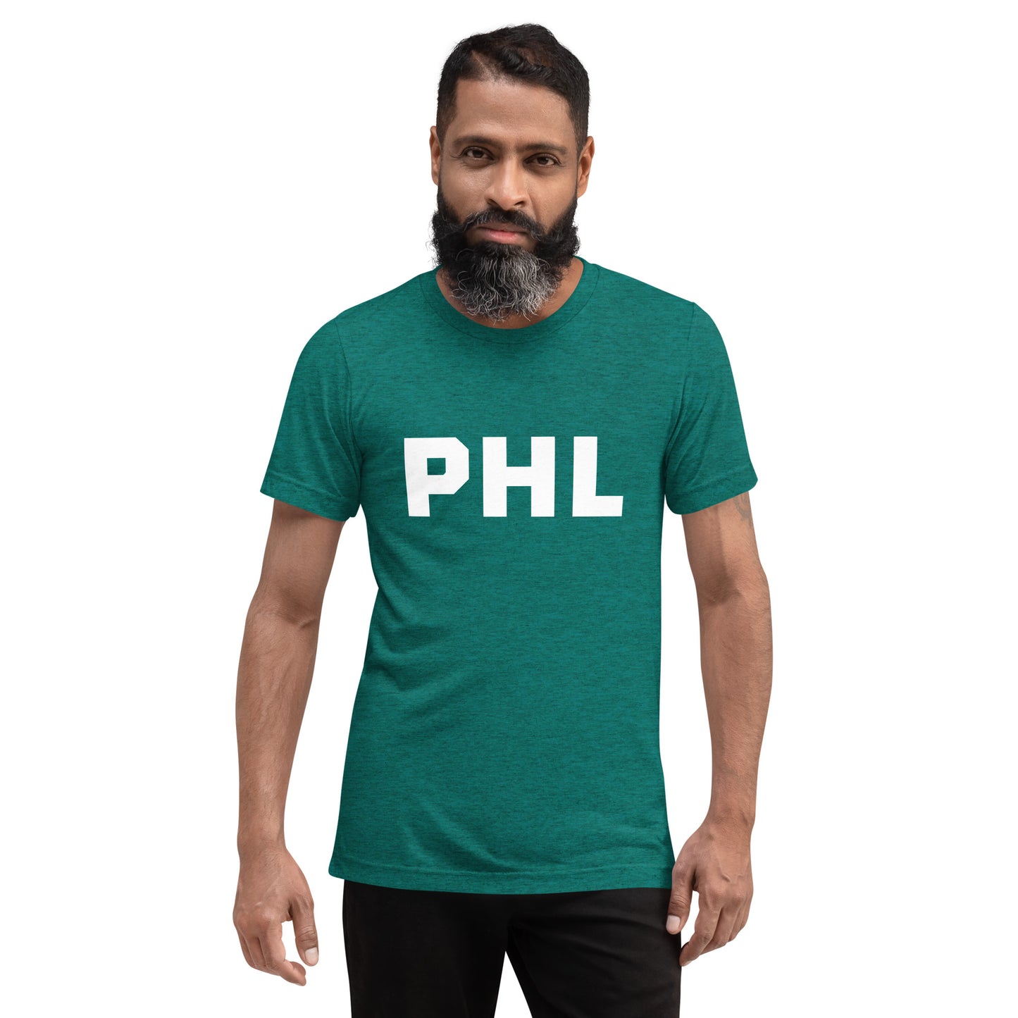 PHL Philly Short Sleeve Tri-Blend T-Shirt