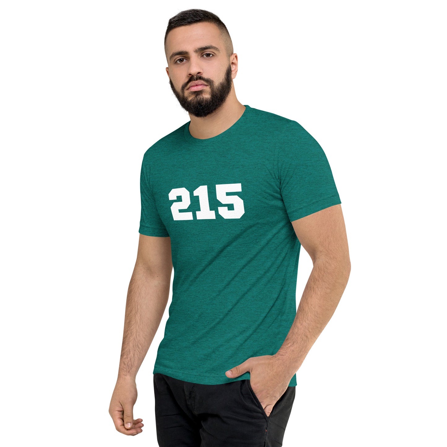 215 Philly Short Sleeve Tri-blend T-Shirt