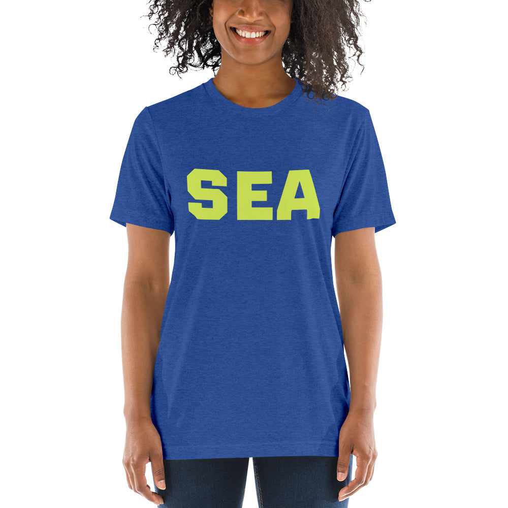 SEA Seattle Short Sleeve Tri-Blend T-Shirt