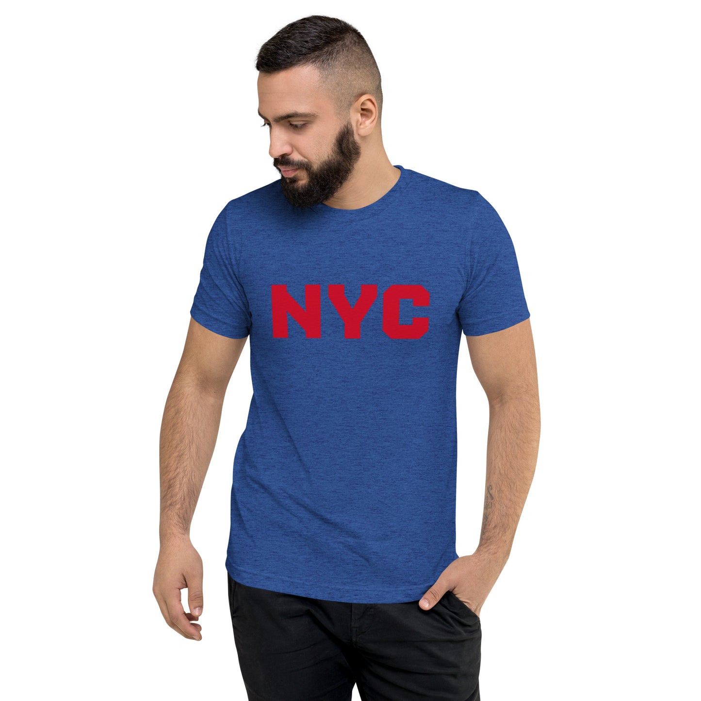 NYC New York City Short Sleeve Tri-Blend T-Shirt