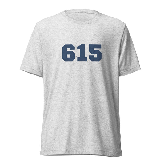 615 TN Nation Short Sleeve Tri-Blend T-Shirt