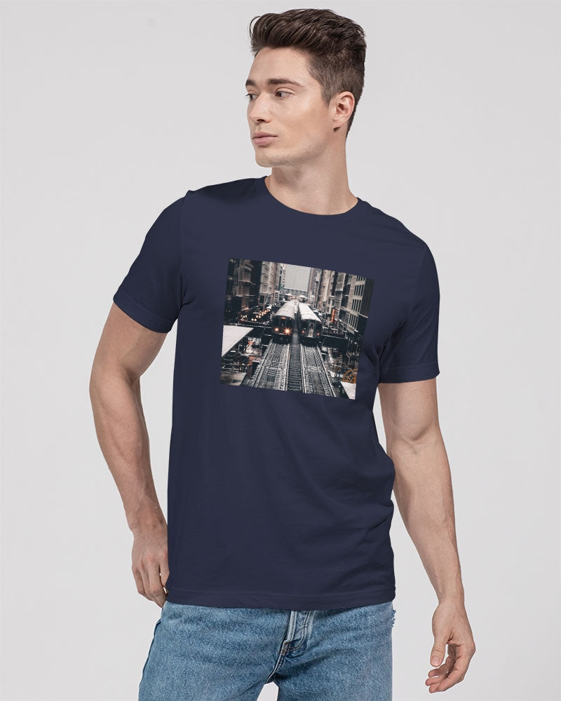 The Chicago L Men's Jersey T-Shirt