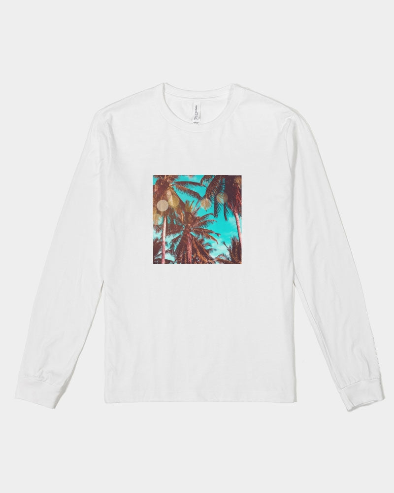 Palm Tree Dreams Men's Jersey Long Sleeve T-Shirt