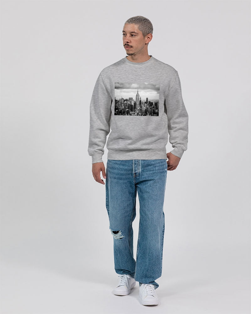NYC Empire State of Mind Men's Premium Crewneck Sweatshirt