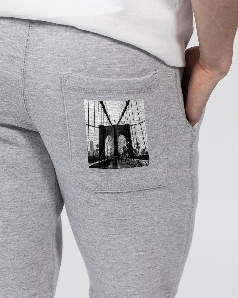 Brooklyn Bridge Men's Premium Fleece Sweat Pants