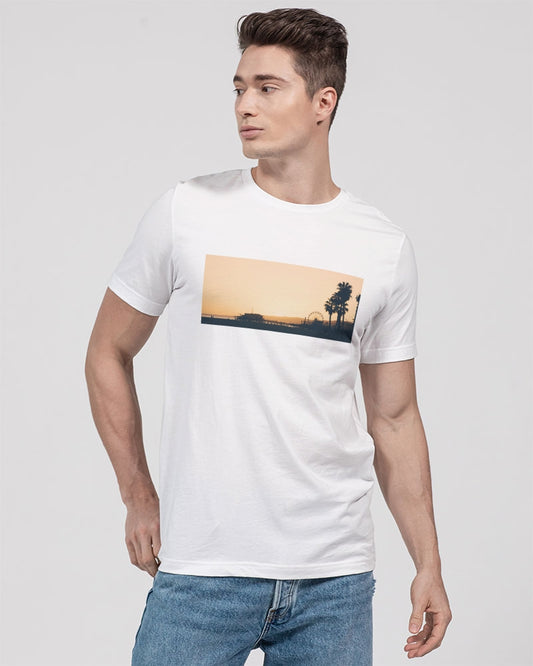 Santa Monica Pier Men's Jersey T-Shirt