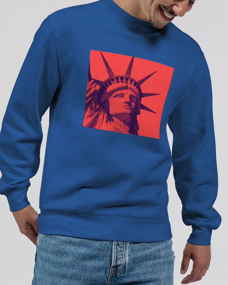 NYC Lady Liberty Men's Premium Crewneck Sweatshirt