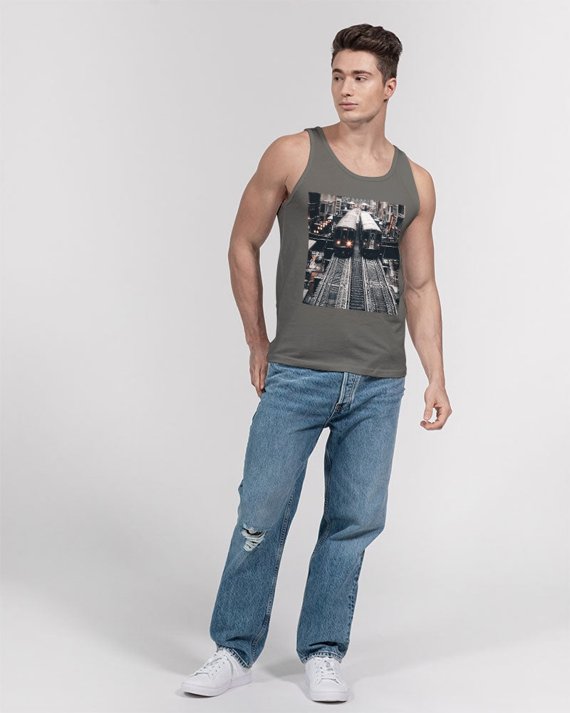 The Chicago L Men's Jersey Tank Top