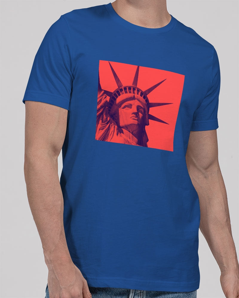 NYC Lady Liberty Men's Jersey T-Shirt