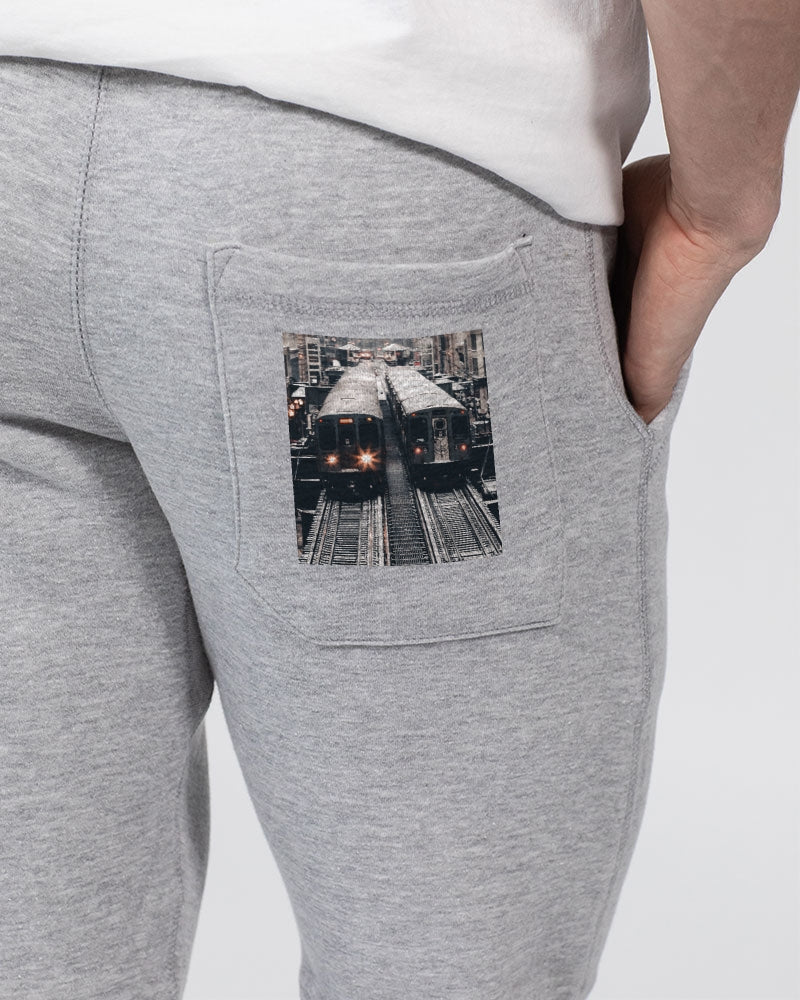 The Chicago L Men's Premium Fleece Sweat Pants