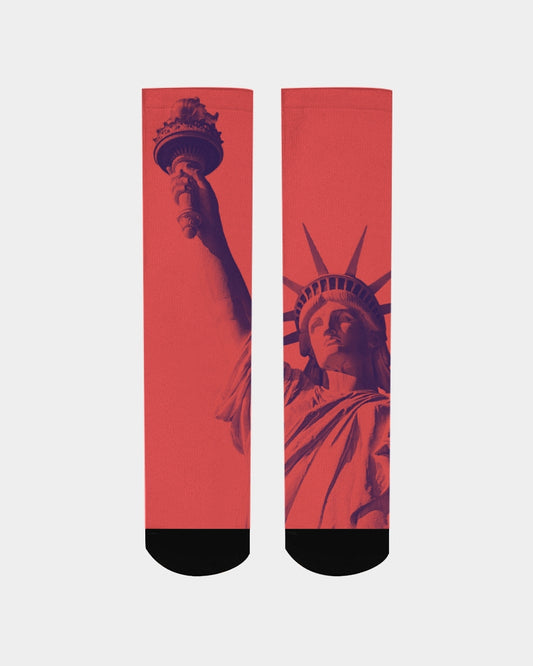 NYC Lady Liberty Men's Socks