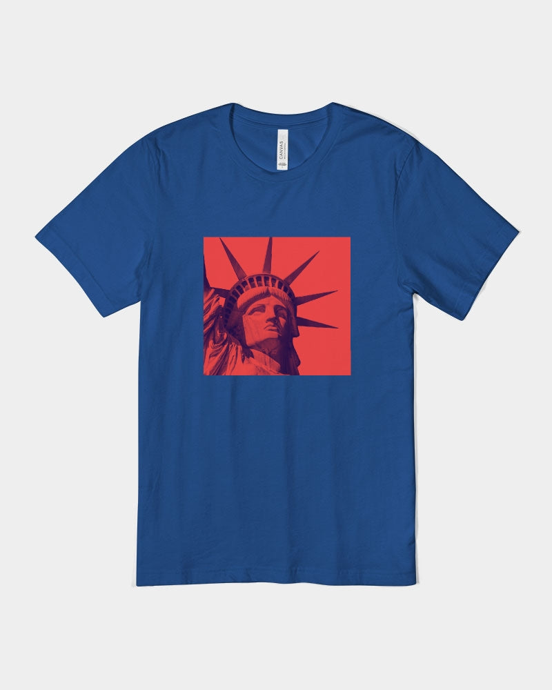 NYC Lady Liberty Men's Jersey T-Shirt